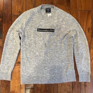 NWT Abercrombie & Fitch Gray Sweater